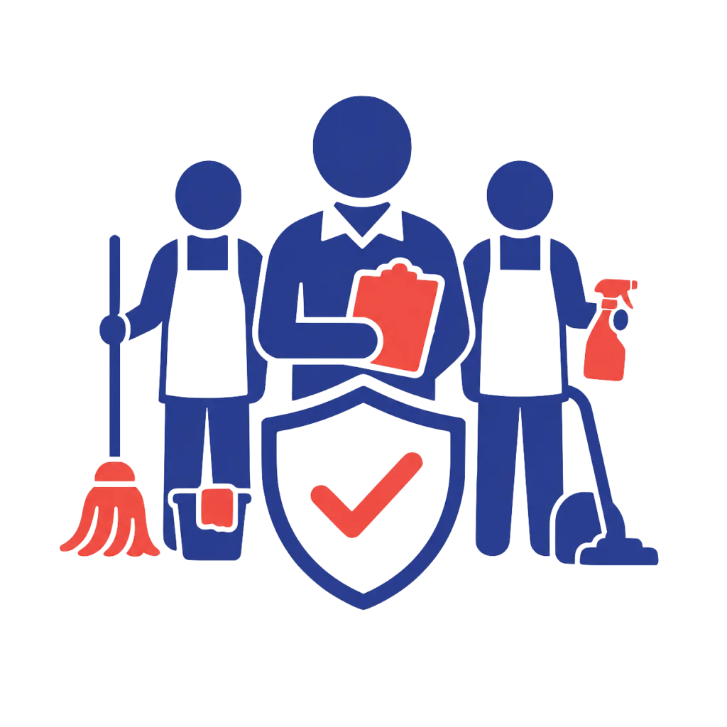Supervised Cleaning Team Icon